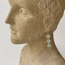 Load image into Gallery viewer, Aqua Chalcedony Earrings