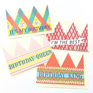 Birthday Crown Cards