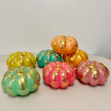 Load image into Gallery viewer, Colorful Pumpkin Candles ~ * SALE ! *
