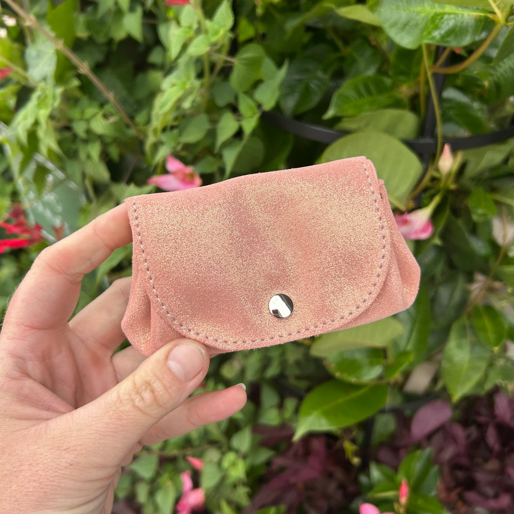 Teeny Glitter Accordian Wallet