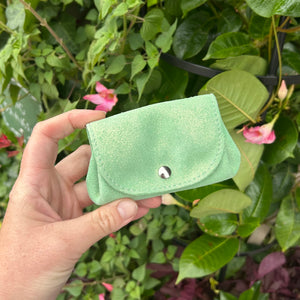 Teeny Glitter Accordian Wallet