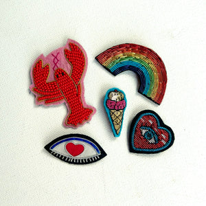 Embroidered Pins