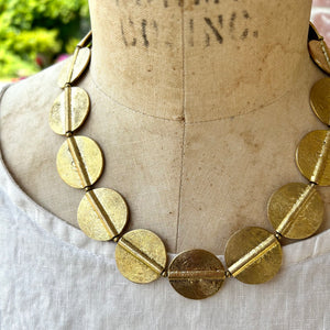 Big Disc Necklace