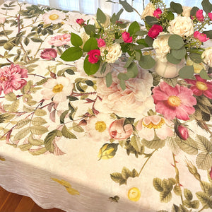 Summer Roses Tablecloth