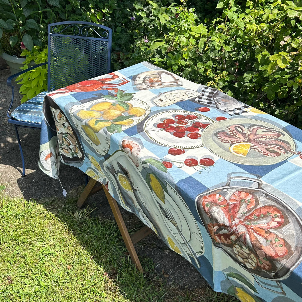 Coastal Party Tablecloth ~ * SALE ! *