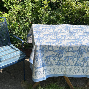 Blue Birds Tablecloth