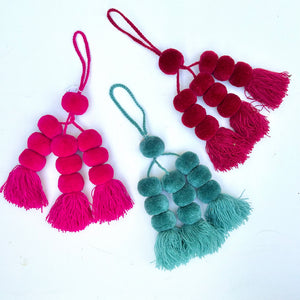 Pompom Tassels