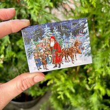 Load image into Gallery viewer, Set of Six Teeny Advent Cards
