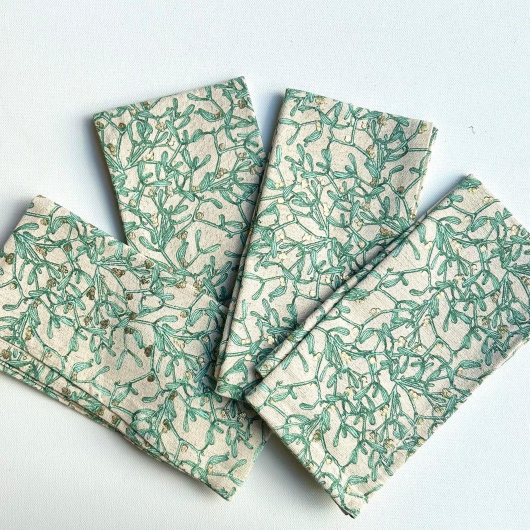 Mistletoe Napkins