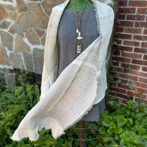 Rustic Linen Shawls