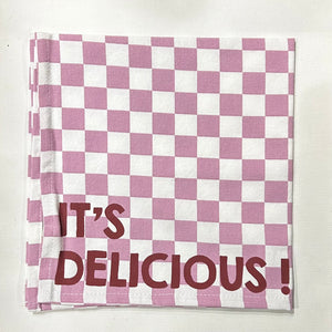 Happy Checkerboard Napkins