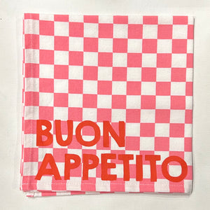 Happy Checkerboard Napkins