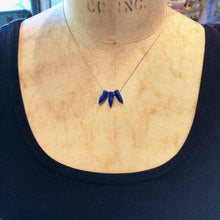 Load image into Gallery viewer, Lapis Bullet Necklace
