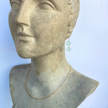 Load image into Gallery viewer, Aqua Chalcedony Earrings
