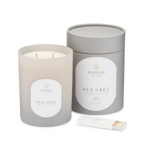 Linnea Sea Salt Scented Candle